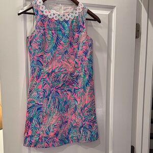 Lilly Pulitzer Tropical Pink and Blue Dress